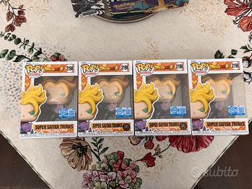 2x Funko Pop Super Sayan Trunks