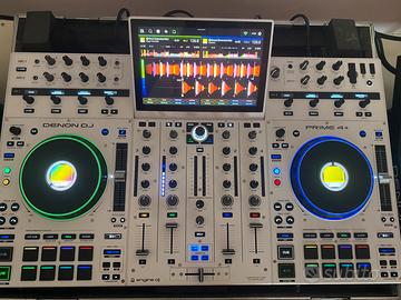 DENON DJ PRIME 4 plus WHITE - con garanzia un anno