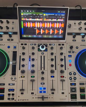 DENON DJ PRIME 4 plus WHITE - con garanzia un anno