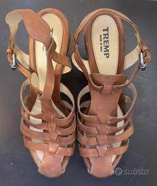 Sandali zeppati Tremp