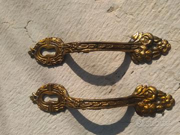 2 Maniglie nuove in stile Vintage/Antico