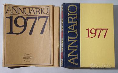 Annuario rizzoli anno 1977