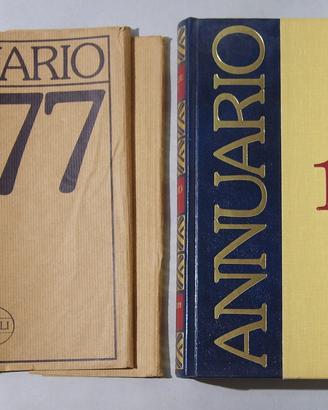 Annuario rizzoli anno 1977