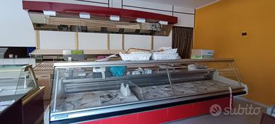 SI REGALA  BANCO FRIGO A USO COMMERCIALE