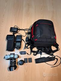 Fujifilm xt4 con accessori