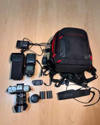 Fujifilm xt4 con accessori