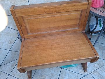 Panca in rovere