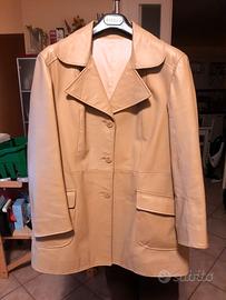 Giacca in pelle di vitello