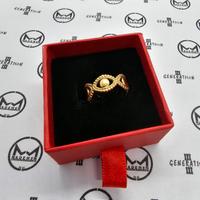 Anello in acciaio inossidabile colore Gold 