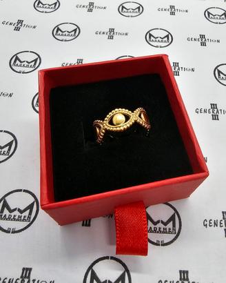 Anello in acciaio inossidabile colore Gold 