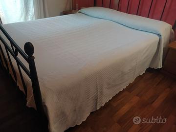 Copriletto Matrimoniale Piquet Bianco 250x250