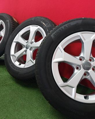 Cerchi Audi Q3 Originali Gomme Continent 215 65 17