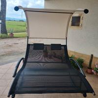 Lettino a dondolo 2 posti