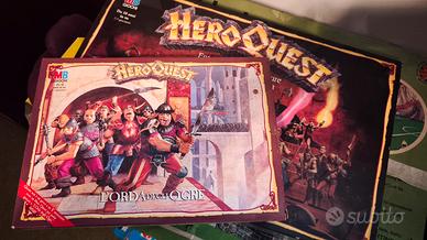 heroquest + orda degli hegre + rocca di kellar