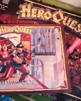heroquest + orda degli hegre + rocca di kellar