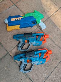 2 nerf con proiettili+ super soaker