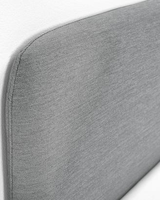Letto Struttura letto imbottita, grigio 160x200