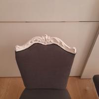 poltroncine vintage completamente nuove