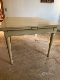 Tavolo allungabile stile country