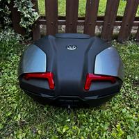 Bauletto Yamaha Tracer 7 originale più supporto