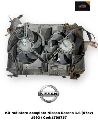 KIT RADIATORI NISSAN Serena 1° Serie Diesel 1.6 (