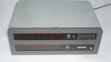 Visualizzatore CNC Olivetti con tubi Nixie x museo