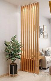 Divisori a Slats in Legno