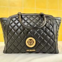 Borsa Moschino nera a braccio