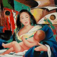 Serigrafia di Ezio Farinelli.