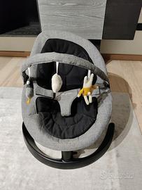 Sdraietta Nuna Leaf Grow con barra giochi 