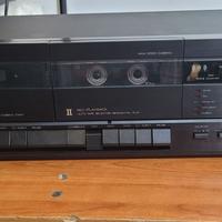 Piastra AKAI HX-26W stereo double cassette deck