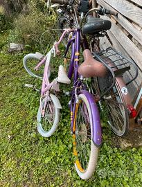 Biciclette donna e bambina