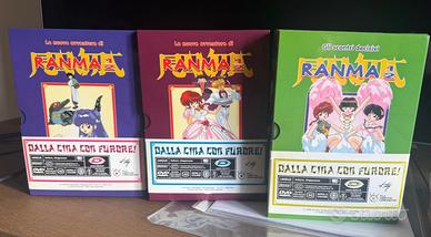 Dynit Ranma, DVD Edizione limitata, 3 box perfetti