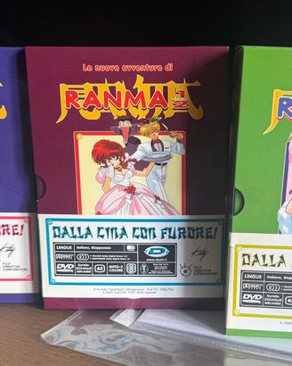 Dynit Ranma, DVD Edizione limitata, 3 box perfetti