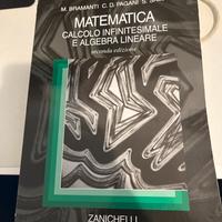 Matematica - Calcolo infin. e algebra lineare
