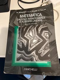 Matematica - Calcolo infin. e algebra lineare