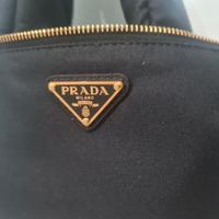 POCHETTE PRADA CON MASCHERINA IN TWILL DA VIAGGIO