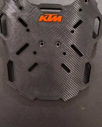 piastra portapacchi ktm 990  smr
