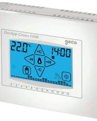Gecapp crono GSM termostato smart
