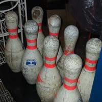 BIRILLI DA BOWLING MOLTO USURATI /ROVINATI