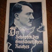 cartolina Adolf Hitler commemorativa 50 anni praga