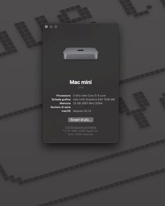 Apple mac mini 32gb 512gb