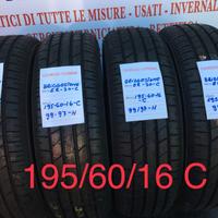 Gomme usate di carico 195/60/16 - C