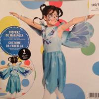 Costume farfalla 4-6 anni - altezza 110-116 cm