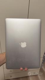 MacBook air, silver, 13”, batteria nuova