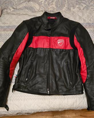 giacca pelle ducati con protezioni originale 
