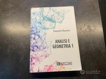 Analisi e Geometria 1 Munarini 9788893852654