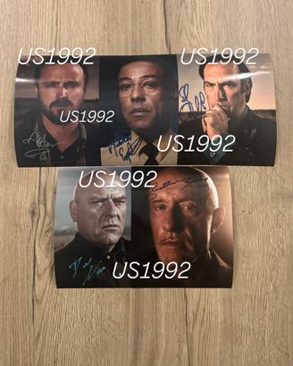 Autografi ristampe breaking bad better call saul