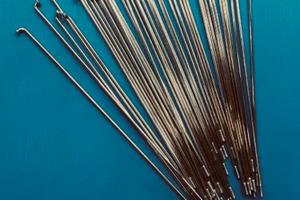 Kit 36 raggi per moto curva 90 gradi + nipples.