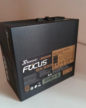 seasonic focus gx 650w 80+ Gold alimentatore  